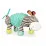 Battat BX1534GTZ Развивающая игрушка Musical Accordion Zebra Plush