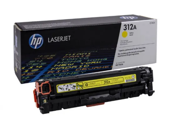 CartuÈ? original HP CF382A Yellow