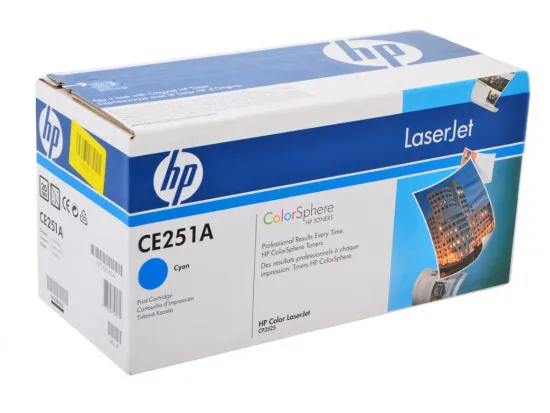 Картридж оригинальный HP CE251A Cyan