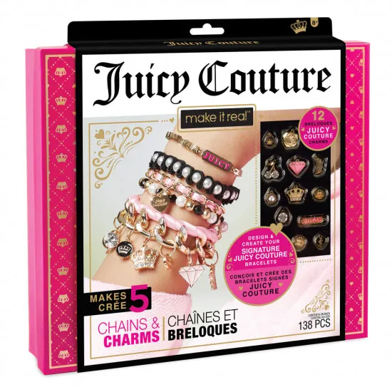Make it real 4404M Set de creatie bijuterii Juicy Couture Chains & Charms