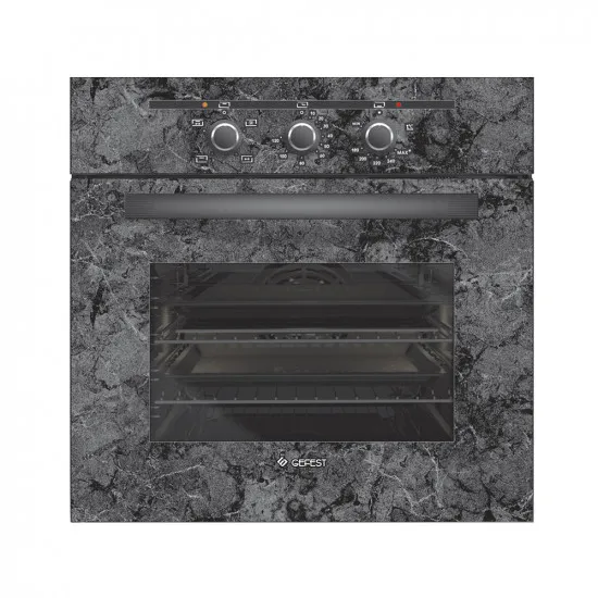 Духовка газовая Gefest ДГЭ 621-01 K53, Black/Marble