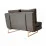 Диван прямой DP LM-105 (150cm), Dark Gray