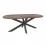 Masă pentru bucătărie DP Vesta 150x80, Black/Brown