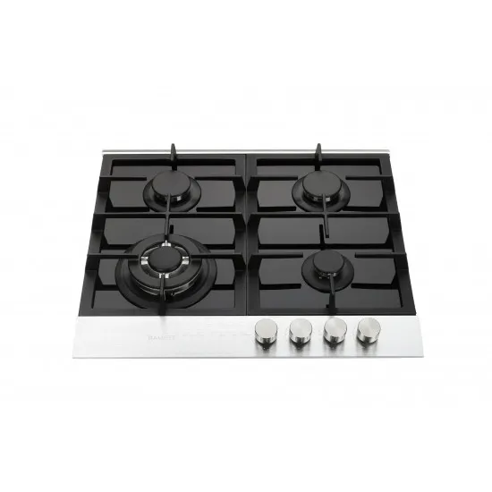 Plită încorporabilă Bauer GH-604 BG01 (Black/Inox)