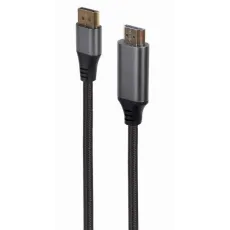 Видео кабель Cablexpert DisplayPort (M)/HDMI (M), Black (CC-DP-HDMI-4K-6)
