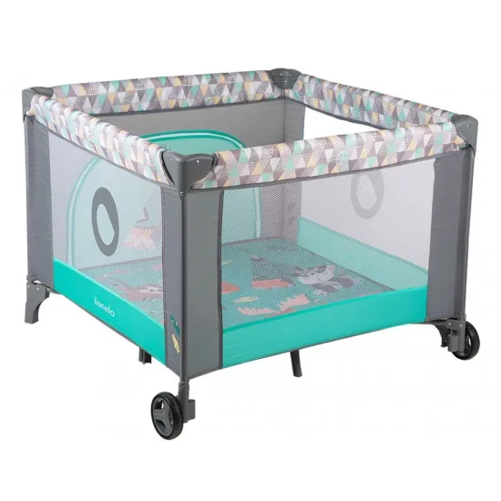 Ţarc de joacă Lionelo Fie Turquoise Scandi