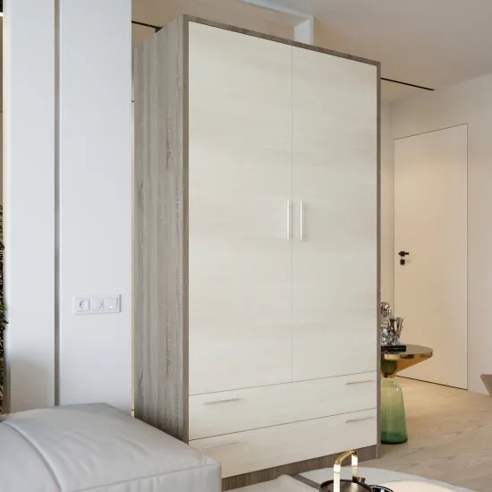 Шкаф для одежды PS Ш-120(2) (120 см), Trufel /Chamonix deschis