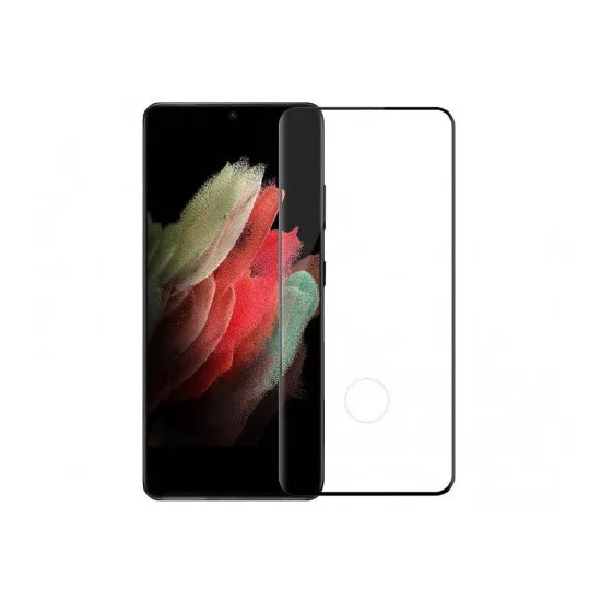 Nillkin Sam. G998 Gal. S21 Ultra, Tempered Glass 3D CP+ Max, Black