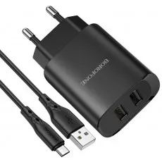 Зарядное устройство Borofone BN2, Black (Micro USB) Зарядное устройство Borofone BN2, Black (Micro USB)