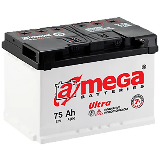 Аккумулятор 75 Ач Amega 75Ah-A3(0) Ultra