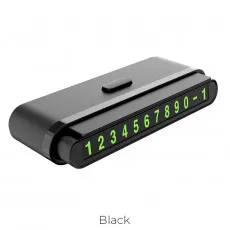 Card de vizită auto Hoco CPH19 Black Card de vizită auto Hoco CPH19 Black