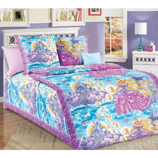Lenjerie de pat Cottony Bumbac Printesa (детский)