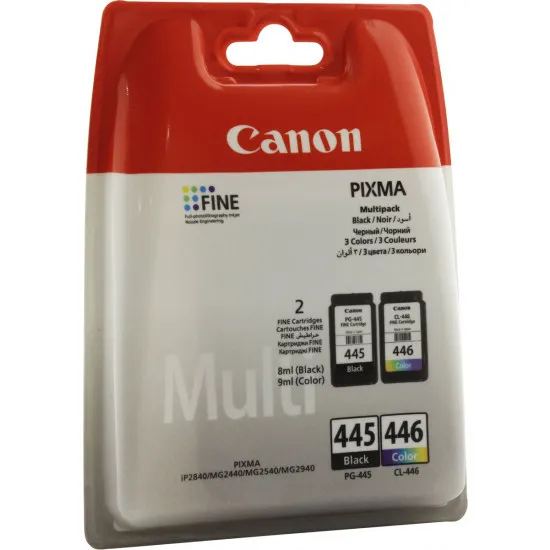 Набор картриджей Canon PG-445 & CL-446 Black/Tri-Color