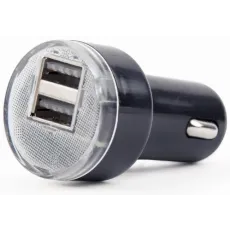 Автомобильное зарядное устройство Energenie EG-U2C2A-CAR-02 24 Вт, Black Автомобильное зарядное устройство Energenie EG-U2C2A-CAR-02 24 Вт, Black