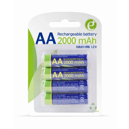 Acumulatori EnerGenie 4xAA (EG-BA-AA20R4-01)