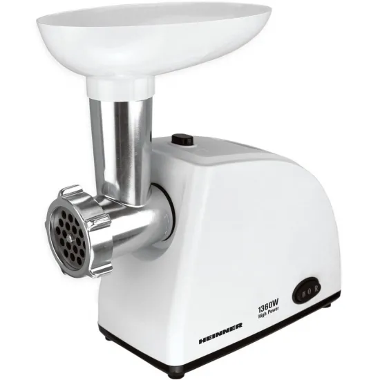 Мясорубка Heinner MGW1200R White (1360 Вт)