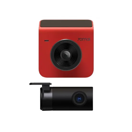 Înregistrator video cu cameră spate 70mai Dash Cam A400-1 Red