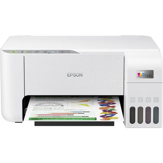 MFU cu jet cu CISS Epson EcoTank L3256 White (A4)