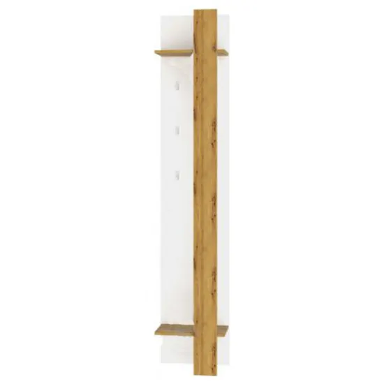 Cuier de perete Sokme Barcelona Высокая, Дуб Артисан / Белый