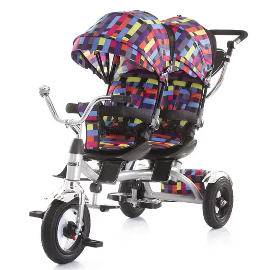 Tricicleta Chipolino Tandem Tandem TRKTA0185MC Multicolor