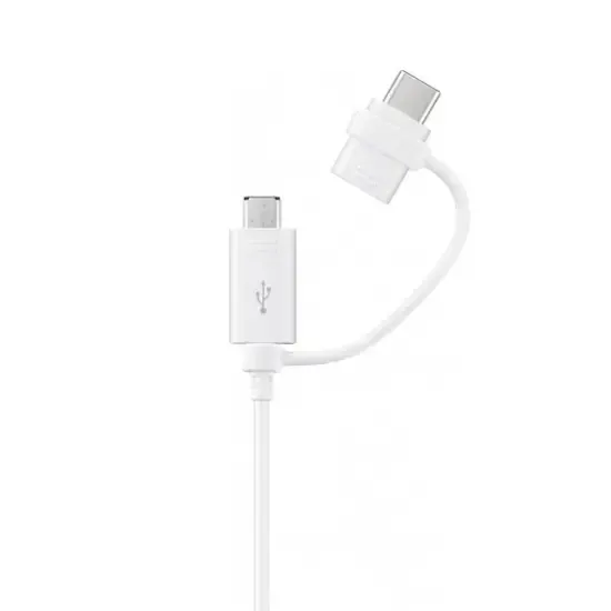 Кабель Samsung USB 2.0/Micro USB, USB Type-C, White (EP-DG930DWEGRU)