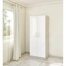 Dulap Bafimob ШХ-80 (80 cm), Corton Stejar/Alb Luciu