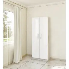 Penal Bafimob PX-80 (80 cm), Corton Stejar/Alb Luciu