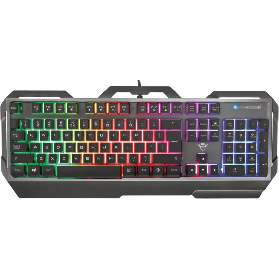Клавиатура проводная Trust GXT 856 Torac Black