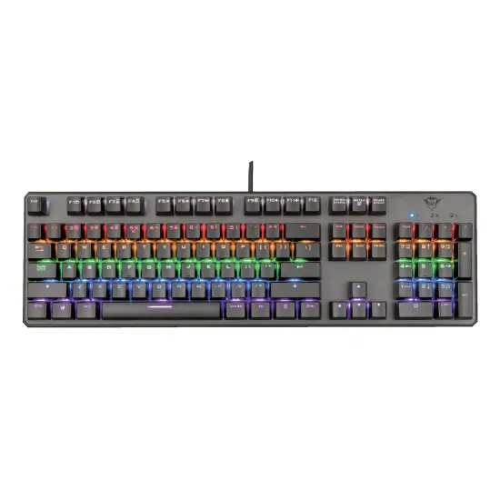 Клавиатура проводная Trust GXT 865 Asta Black