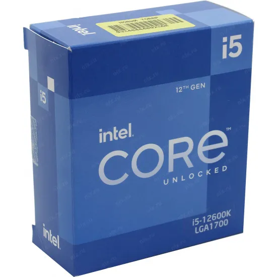 Procesor Intel Core i5 12600K Box (2.8 GHz-4.9 GHz/20 MB/LGA1700)