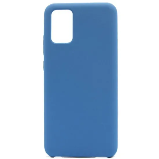 Husă Helmet Liquid Silicone pentru Samsung Galaxy A03S, Blue