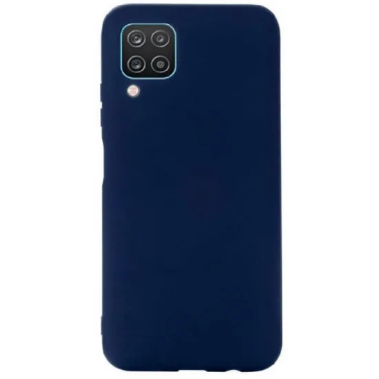 Husă Helmet Liquid Silicone pentru Samsung Galaxy M12 4G, Blue
