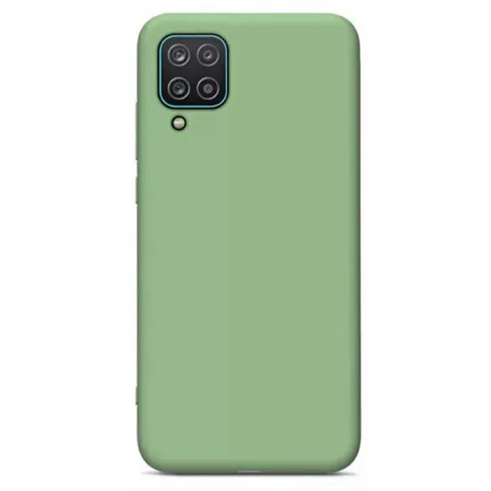 Чехол Helmet Liquid Silicone для Samsung Galaxy M12 4G, Green
