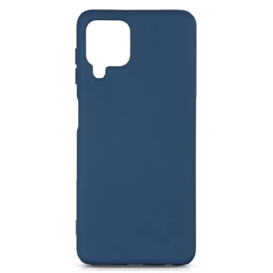 Husă Helmet Liquid Silicone pentru Samsung Galaxy M22 4G, Blue
