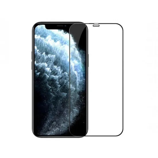 Защитное стекло Mobico Diamond Glass Black для Apple iPhone 12 Pro Max