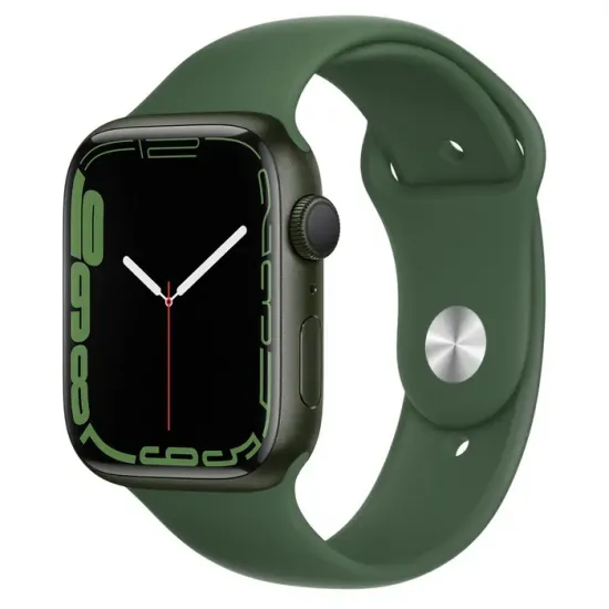 Ceas inteligent Apple Watch Series 7 GPS, 41mm Clover Sport Band (MKN03)
