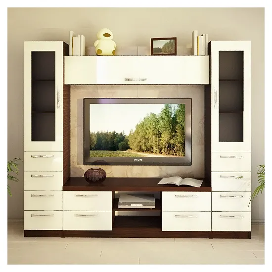 Living Bafimob Х-6 (230 cm), Mokka/Bianco-bej Luciu