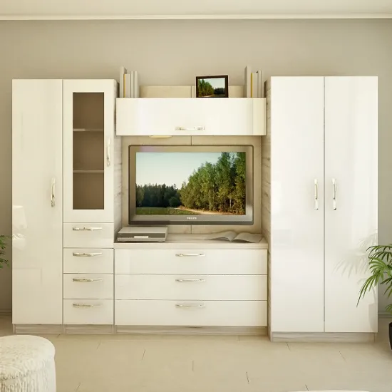 Living Bafimob Alla Mini Х (280 cm), Corton Stejar/Alb Luciu