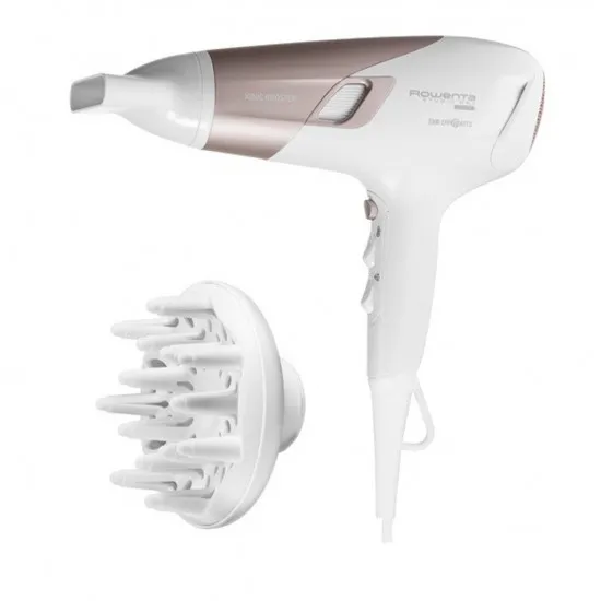 Uscător de păr Rowenta CV5830F0, 2100 W, White/Pink