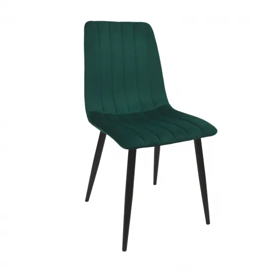 Scaun Decoprim DC-90P, N57 Catifea Green+Balck legs