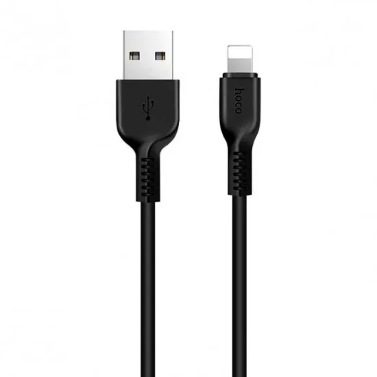 Кабель Hoco X20 Flash USB 2.0/Lighting, Black