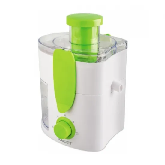 Соковыжималка центробежная Scarlett SCJE50P01 White/Green