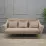 Canapea dreaptă Decoprim Gloriosa 3,, Light Brown