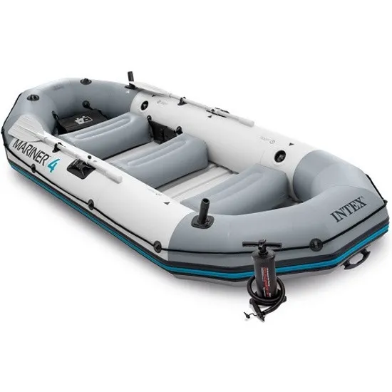 Barcă Intex Mariner 4 cu vâsle și pompă (68376)