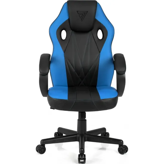 Кресло геймерское Sense7 Prism, Black/Blue