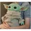 Mattel Star Wars GWD85 Figurina Mandalorian Baby Yoda, 28cm