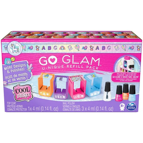 Cool Maker 6062702 Set p/u manichiura Go Glam Unique Nail refill