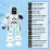 Xtrem Bots XT380831 Радиоуправляемый робот Robbie Bot