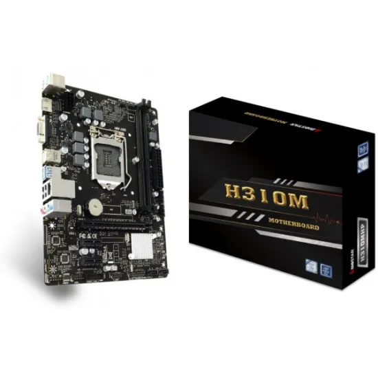 Плата материнская BIOSTAR BS H310MHP (LGA1151/Intel H310)