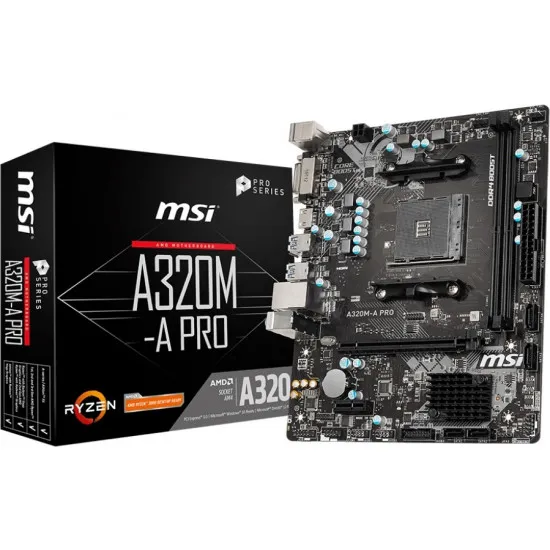 Placă de bază MSI A320M-A PRO (AM4/AMD A320)